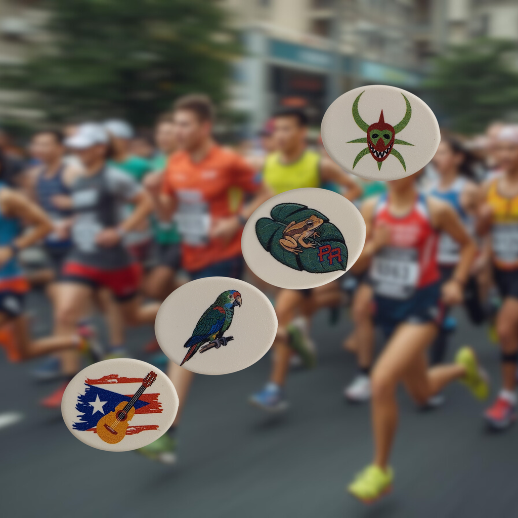 Bib Number Holder (Isla del Encanto)