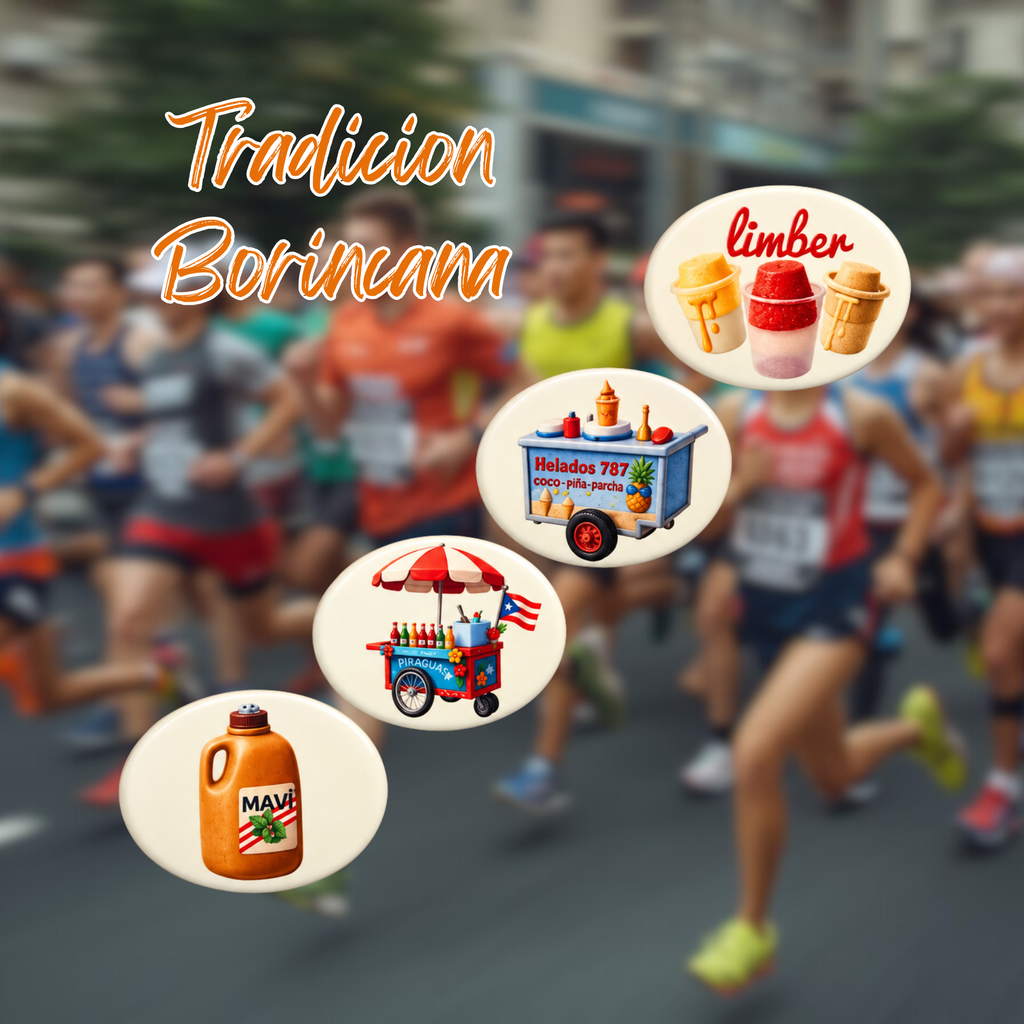 Bib Number Holder ( Tradición Borincana)