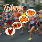 Bib Number Holder ( La Fritanga)