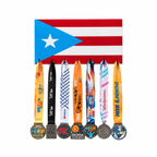 Bandera de PR Azúl Claro