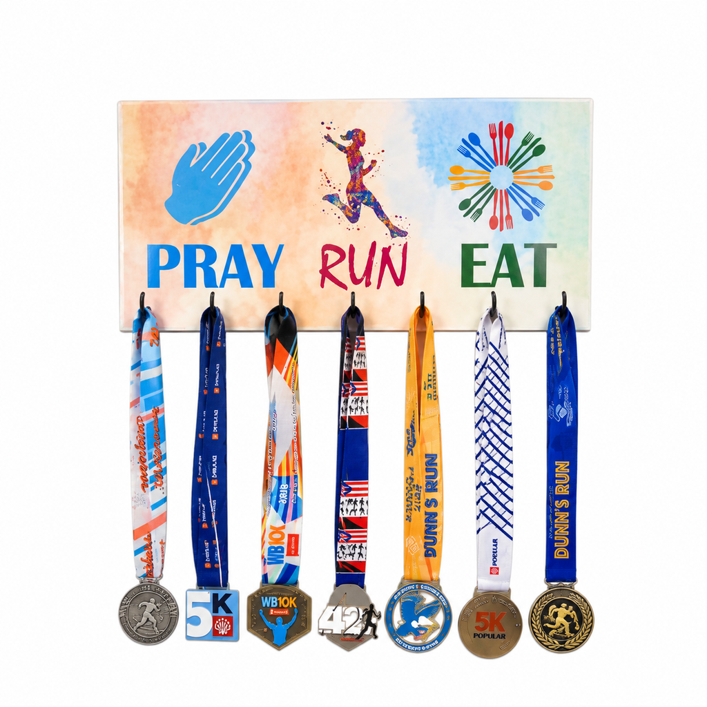 PRAY RUN EAT