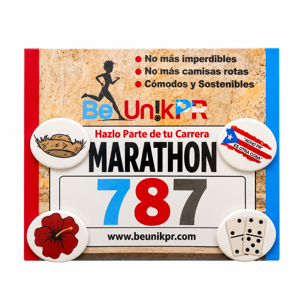 Bib Number Holder (Acho PR es Otra Cosa)