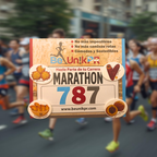 Bib Number Holder ( La Fritanga)