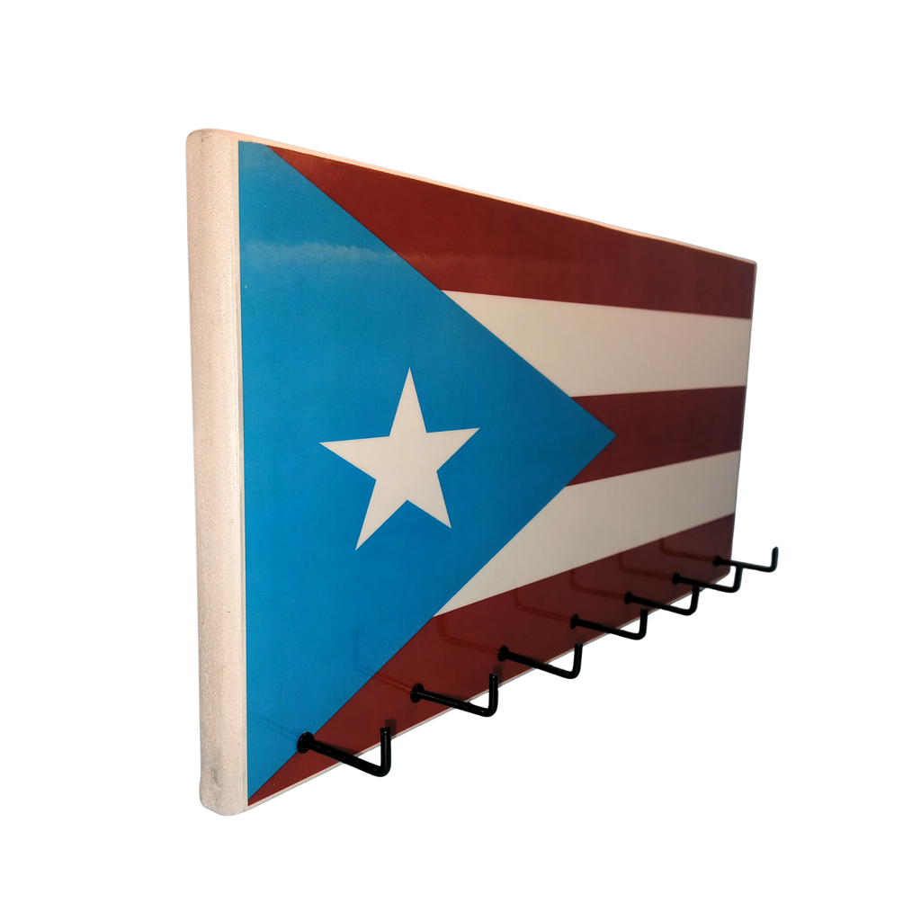 Bandera de PR Azúl Claro
