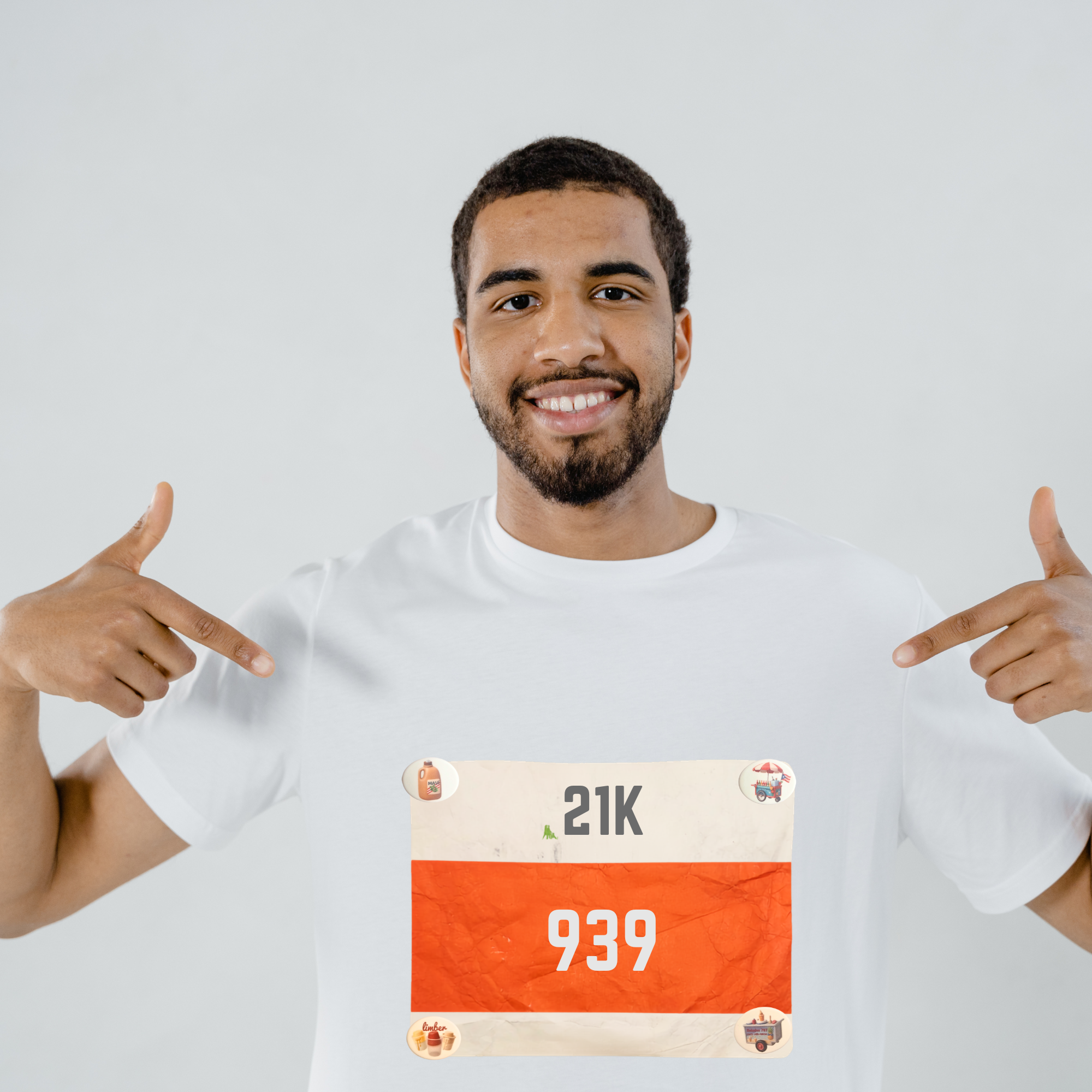 Bib Number Holder ( Tradición Borincana)