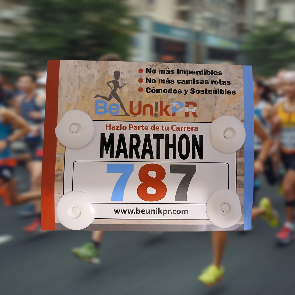 Bib Number Holder (Isla del Encanto)