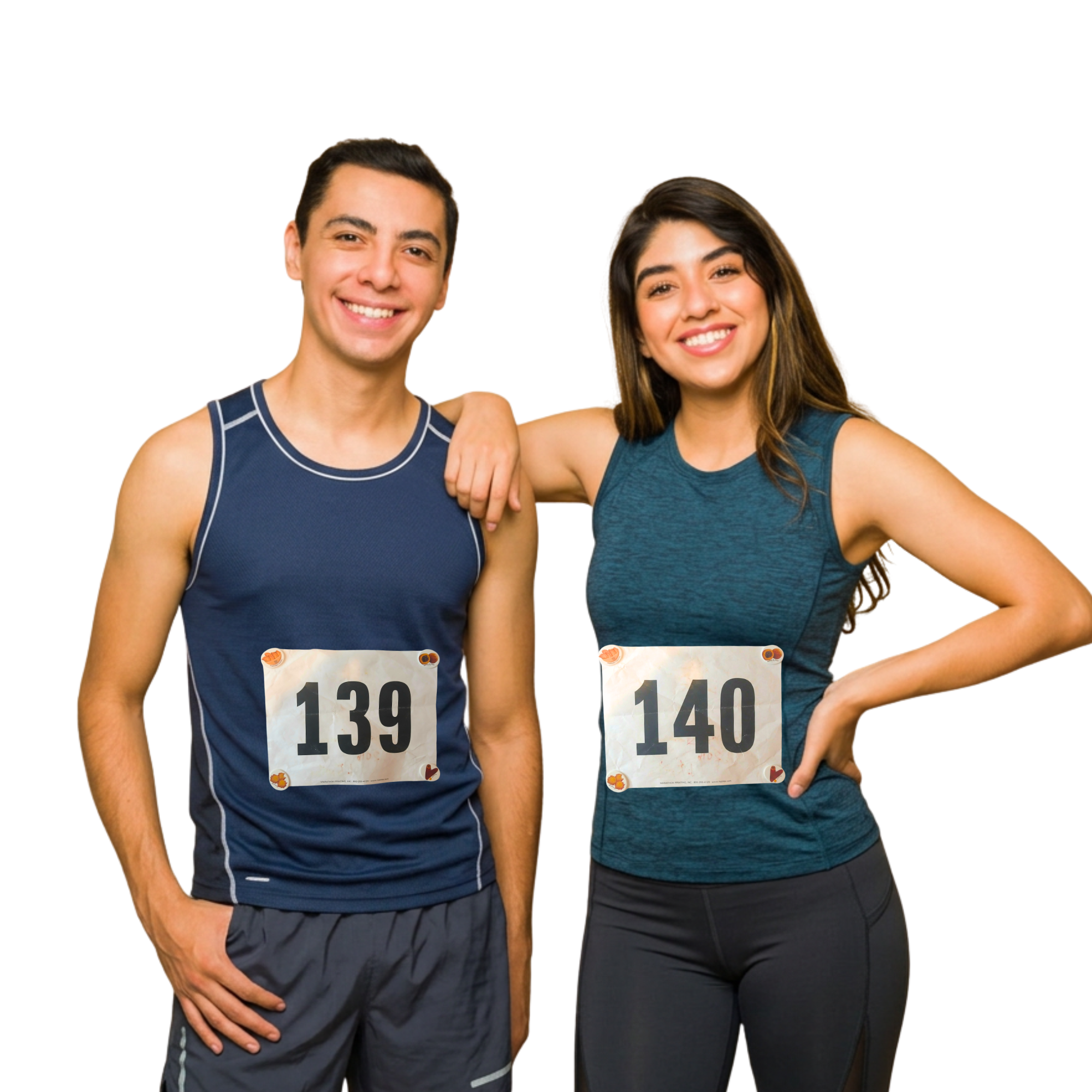 Bib Number Holder ( La Fritanga)